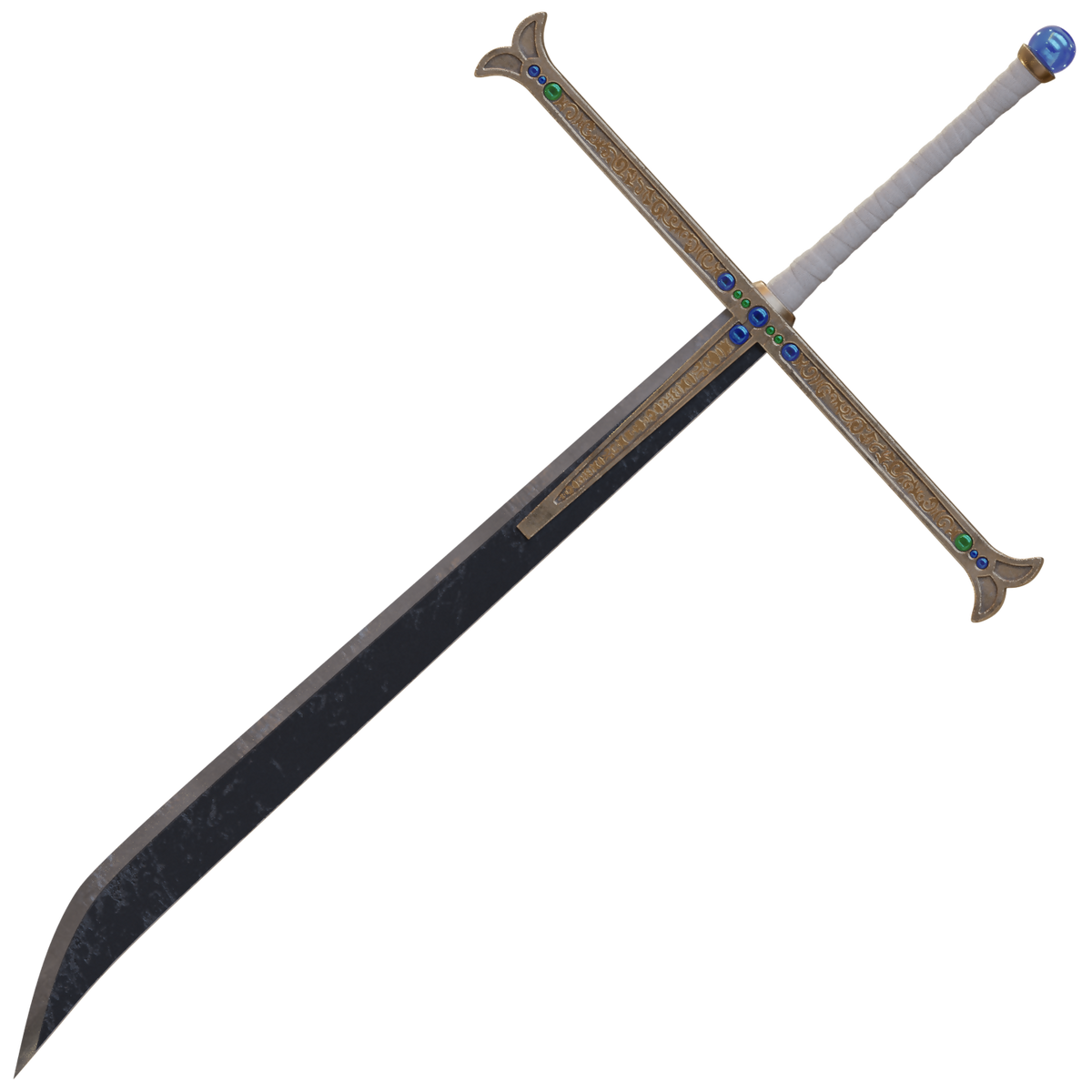 Yoru - Mihawk's sword - 3D model by Baddier (@baddier.1310